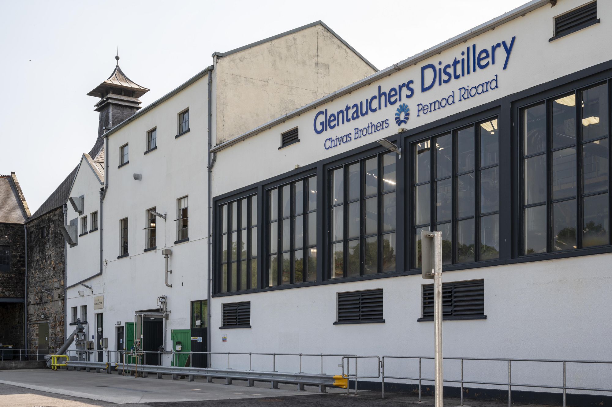 Glentauchers distillery in Mulben