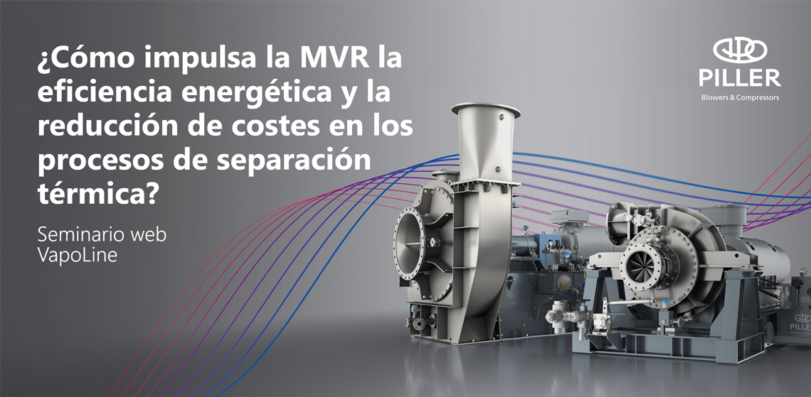 ¿Cómo impulsa la MVR la eficiencia energética y la reducción de costes en los procesos de separación térmica? 
